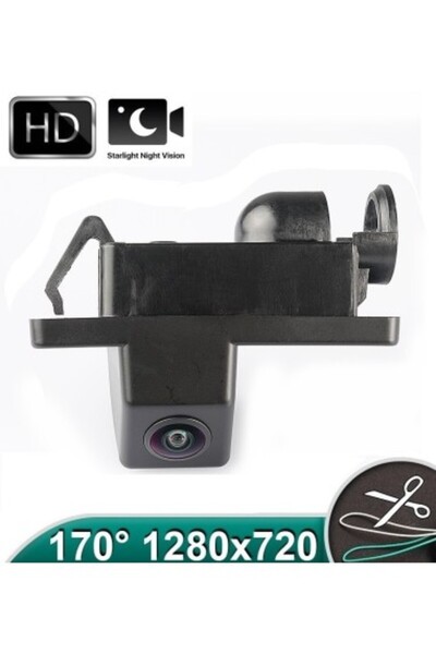 Hartan Mercedes-Benz Cameră HD pentru marșarier, unghi de 170 de grade cu viz...