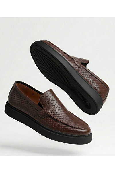 Growish Genuine Leather Black Eva Sole Casual Brown Comfortable Men's Looafer...