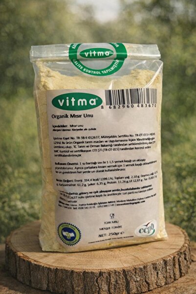 Vitma Organik Mısır Unu 250gr