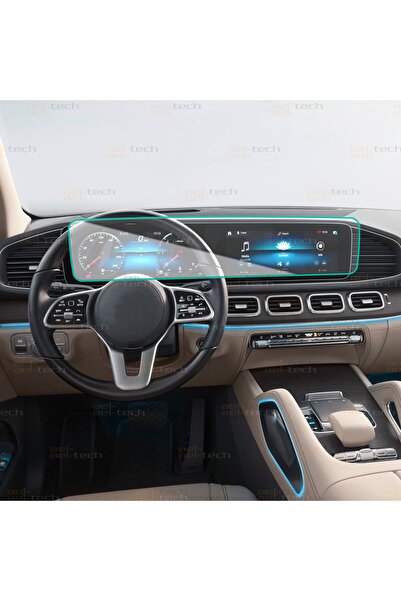 ael-tech Mercedes Gls Compatible Digital Instrument and Navigation 9H Nano Sc...