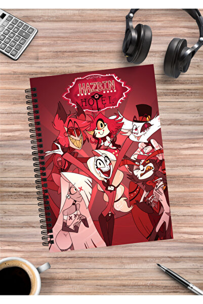 mertfigur Hazbin Hotel anime spiralna sveska A5 (50 listova)