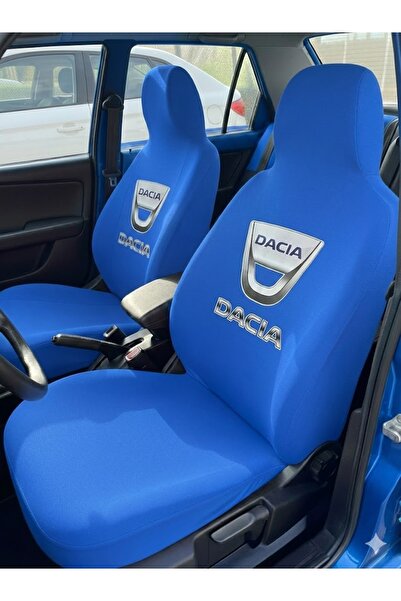 ZAFAKS Mavi Dacia Otomobil Servis Kılıfı Likralı Esnek Tüm Araç Modellerine U...