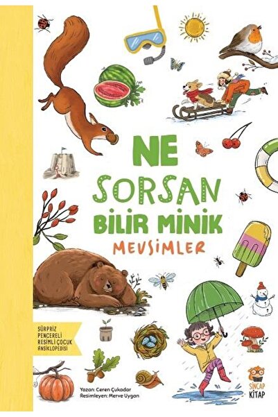 Sincap Kitap İlk Büyük Mevsimler Kitabım (ingilizce Destekli )