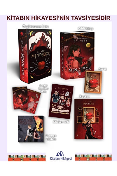Artemis Yayınları Mindfck - 5 Kitap Tek Cilt Koleksiyon Baskısı Özel Kutulu S...