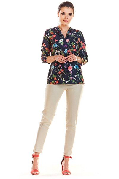 Infinite You Bluza Dama, InfiniteYou, Poliester, Bleumarin, Cu Maneca Lunga, S