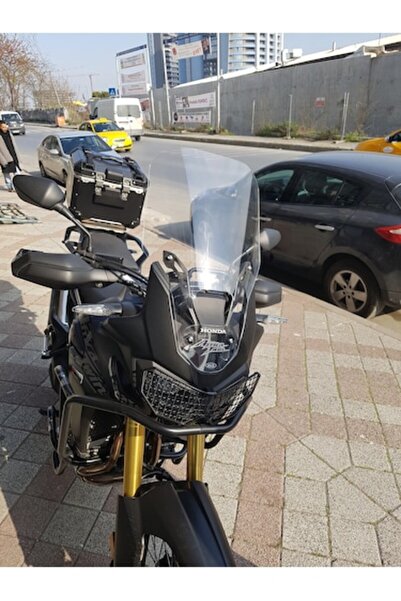 ZEUS MOTOR 2016-2019 Honda CRF1000L Africa Twin Uyumlu Uzun Ön Cam