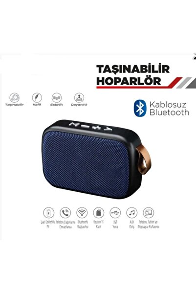 Teknolojimburada Yüksek Sesli Bluetooth Mini Hoparlör Taşınabilir Hoparlör Sp...