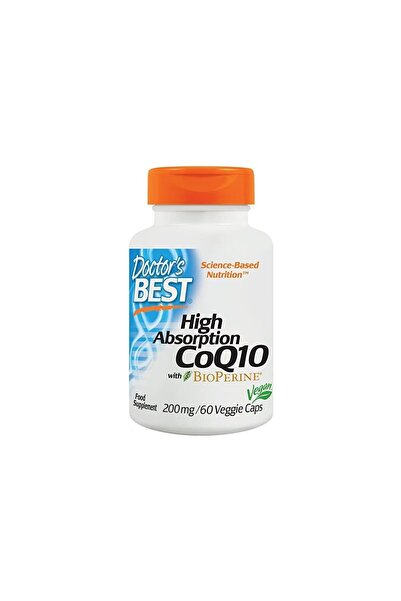 Doctor's Best Koenzym Q10 200 Mg I Piperyna Bioperine Vegan