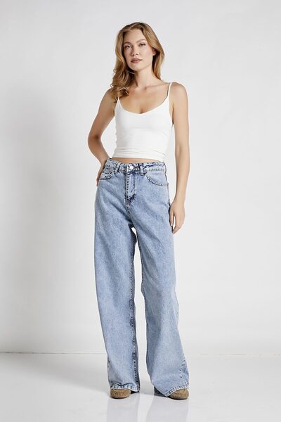 Arma Life ARMALIFE 104 YÜKSEL BEL WIDE LEG DENIM KADIN PANTOLON