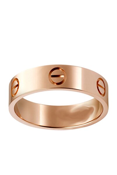 OGHAMAY Kartier Plain Ring Rose Color Number 17