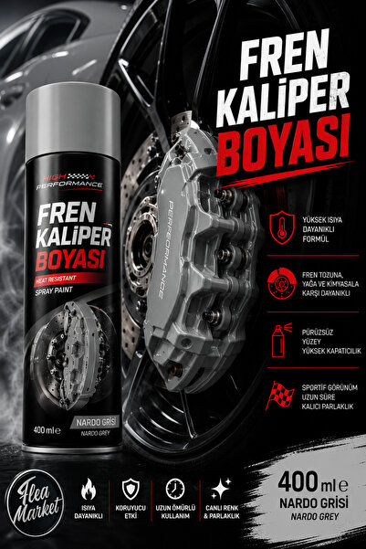 izmir Bitpazarı Premium Fren Kaliper Sprey Boyası - KIRMIZI - Isıya dayanıklı