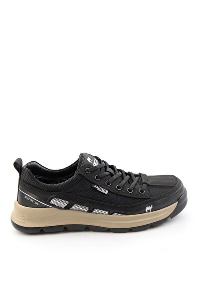 GAMELU Siyah Kumaş Erkek Sneaker E01175522404