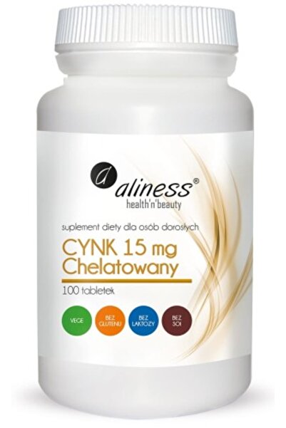 Aliness Cinză Chelatat 15 mg 100 comprimate