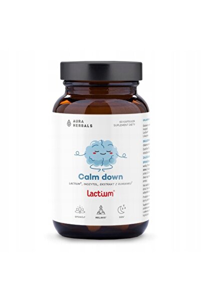 Aura Herbals Calm Down Lactium 60 Capsule