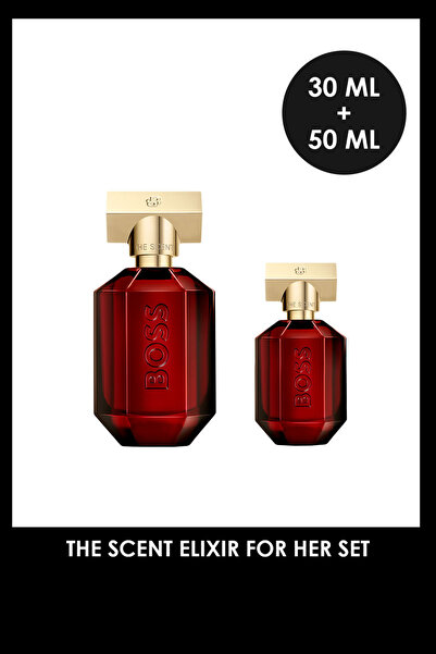 BOSS The Scent Elixir for Her 30 ml + 50 ml Kadın Parfüm Set