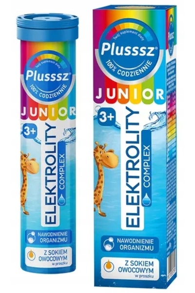 Polski Lek Plusssz Junior Complex Electrolitic 20 Tablete Cartonat