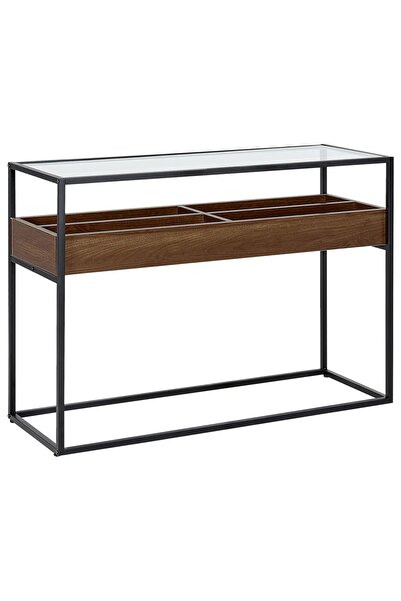 OEM Masă consolă Re-Bloom Waco, oțel/sticlă securizată/PAL, 110x40x80 cm, 30 ...