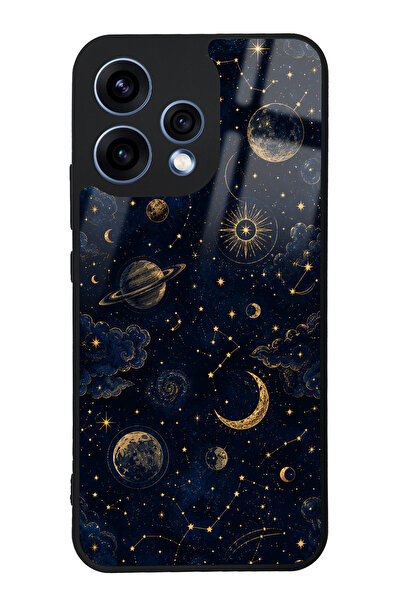 Spoyi Oppo Reno 15 Celestial Night Tasarımlı Glossy Telefon Kılıfı