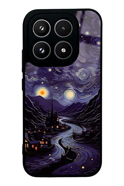 Spoyi Xiaomi 17 Vortex of Night Tasarımlı Glossy Telefon Kılıfı