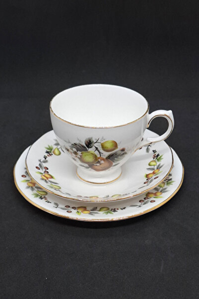 ABBETC Gainsborough English Vintage 3 Piece Cup Set 200 ml