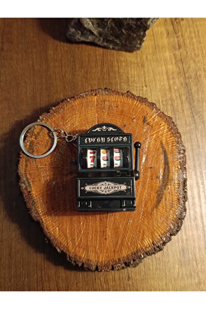 Paganca Slot Machine Keychain with Flip Feature