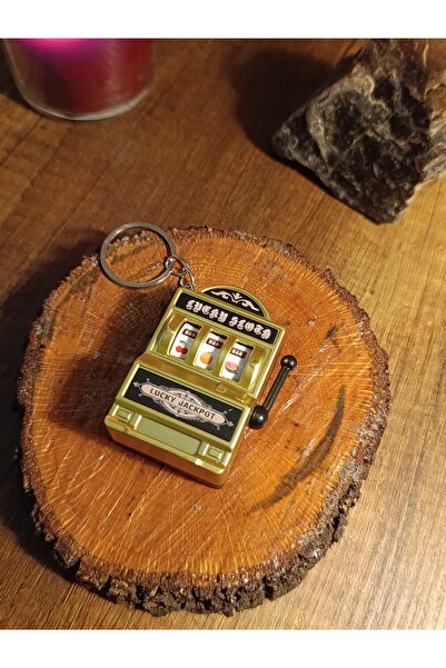 Paganca Slot Machine Keychain with Flip Feature