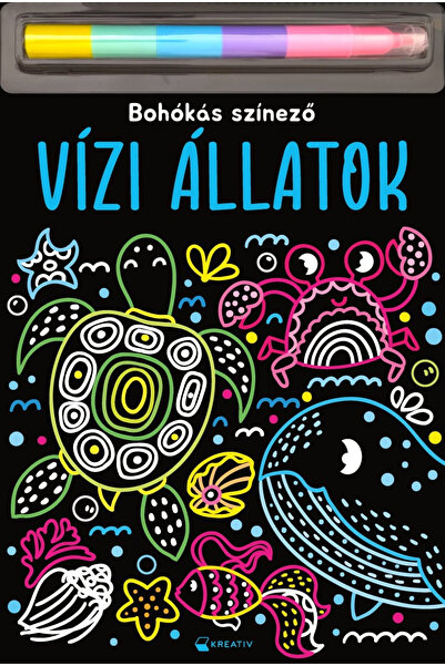 Editura Kreativ Vizi Allatok - Funny Coloring, - Kreativ Publishing House