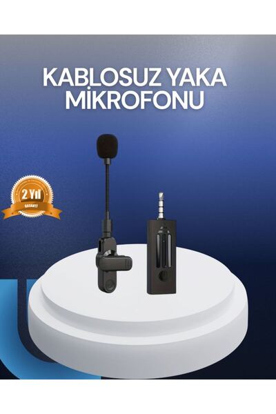 Kanonik Education Wireless Mini Lavalier Microphone for Professional Audio Re...