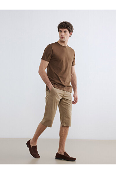LC Waikiki Rmz Gi̇yi̇m Farkiyla Standard Fit Men's Jean Shorts