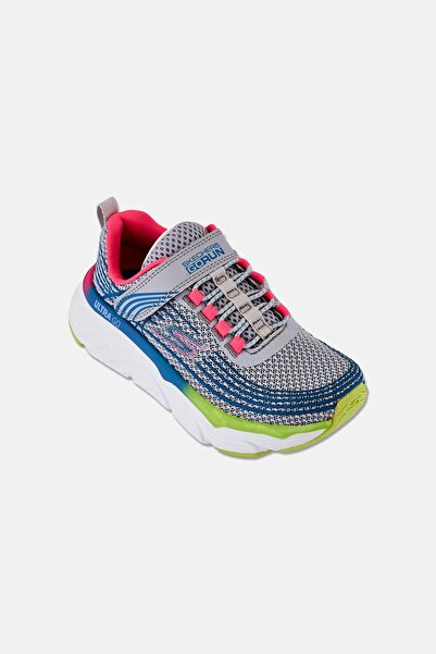 SKECHERS Kids Girl Max Cushioning Elites Velcro Closure Sneakers Shoes, Multi...