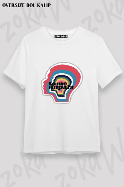 ZOKAWEAR Μπλουζάκι Unisex Loose Fit με στάμπα Tame Impala v2