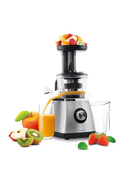 Sencor Storcator lent de 400W cu separator automat de pulpă și sistem de sigu...