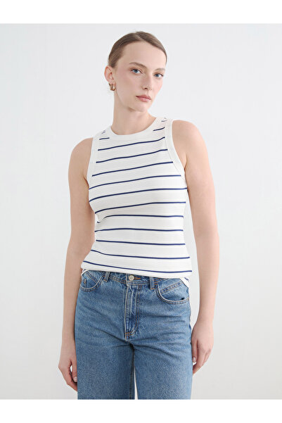 LC Waikiki Crew Neck Striped Women's Tank Top