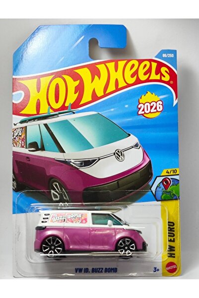 HOT WHEELS VW ID. Buzz Bomb UZUN KART JJH46