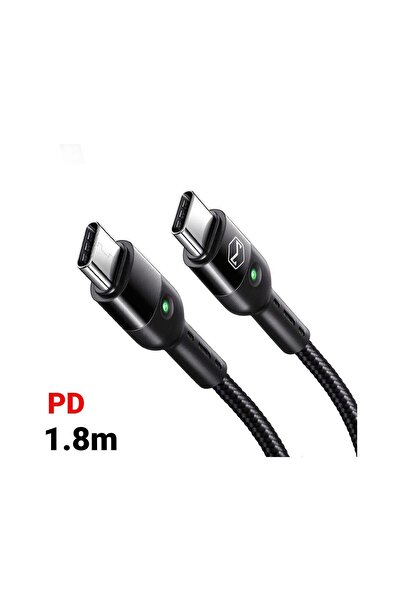 Mcdodo Cablu Type-C la Type-C Seria Omega Retractabil, PD, 60W, 1.8m, indicat...