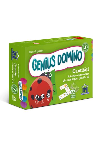 Editura DPH Genius Domino - Cantități, - Editura DPH