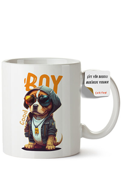 ET ERTAPASSAGE original creative designs Dog Design Printed Porcelain Mug (Do...