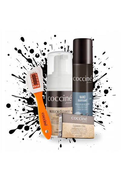 Coccine Set de curatare si ingrijire a incaltamintei, Coccine, Nano Ravvivant...