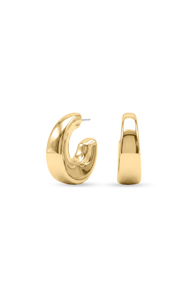 Charmist Steel Hoop Earrings