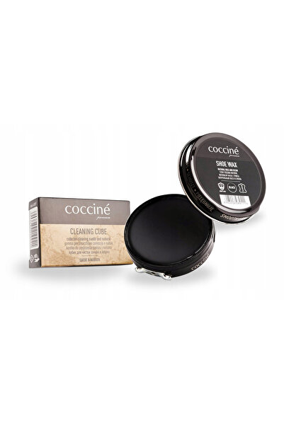 Coccine Set de ingrijire a incaltamintei, Coccine, Crema de pantofi neagra 40...