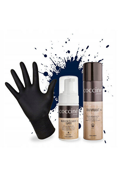 Coccine Kit de curatare, Coccine, 3 in 1, 100 ml, 250 ml, spuma de curatare p...