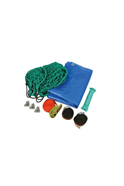 Carpoint Kit fixare marfa remorca 7 piese : plasa 1.5x2.5m , prelata , surubu...