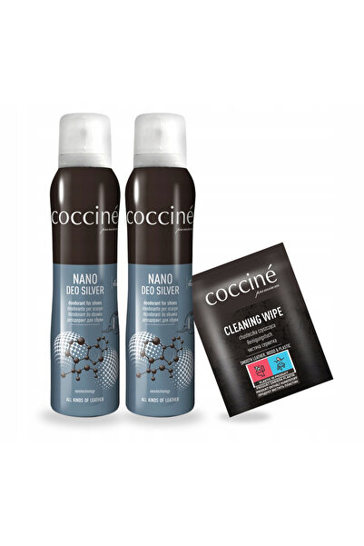 Coccine Set odorizant pentru incaltaminte, Coccine, nano deo silver x2, 150 m...
