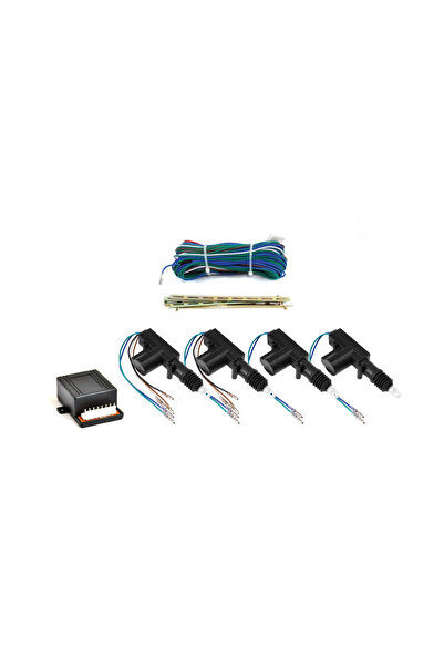 AMIO Sistem de inchidere centralizata, Modul + 4 actuatori (2x5 fire + 2X2 fi...