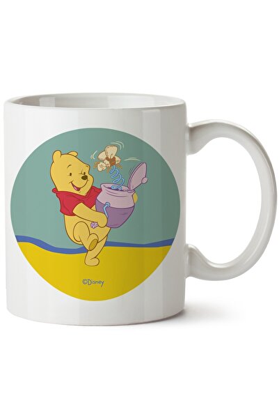 ET ERTAPASSAGE original creative designs Winnie the Pooh Printed Porcelain Mu...