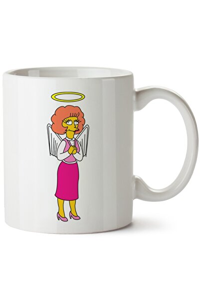 ET ERTAPASSAGE original creative designs Simpsons Printed Porcelain Mug, Mach...