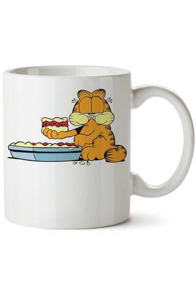 ET ERTAPASSAGE original creative designs Garfield Printed Porcelain Mug, Mach...