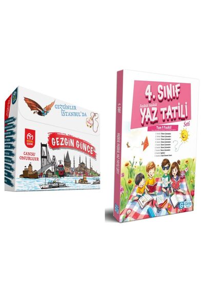 MODEL EĞİTİM YAYINCILIK 4. Sınıf Gezgin Günce Hikaye Serisi Ve Yaz Tatili Fas...