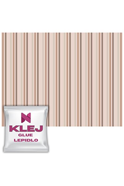 Naklejkomania Fototapet Cu Dungi Bej Late 240x360 Pentru Camera Unui Copil
