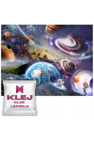 Naklejkomania Fototapet Modern Pentru Copii Planete Spatiale 148x220